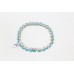 Handmade 925 Sterling Silver Natural Blue Turquoise stone bracelet P 710